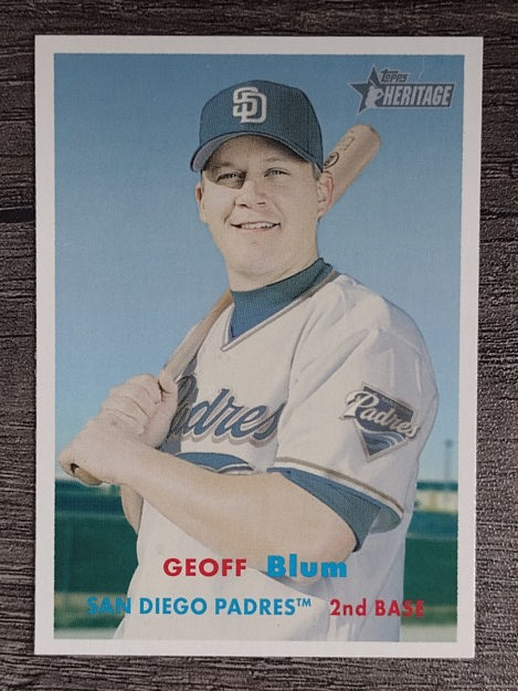 2006 Topps Heritage #383 Geoff Blum