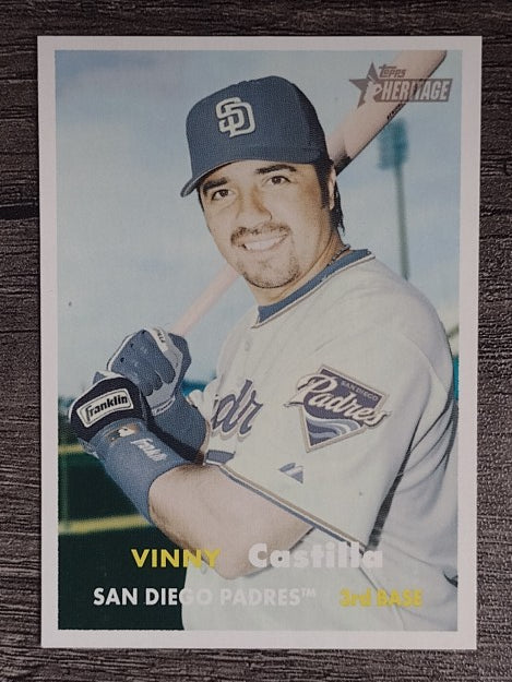 2006 Topps Heritage #71 Vinny Castilla