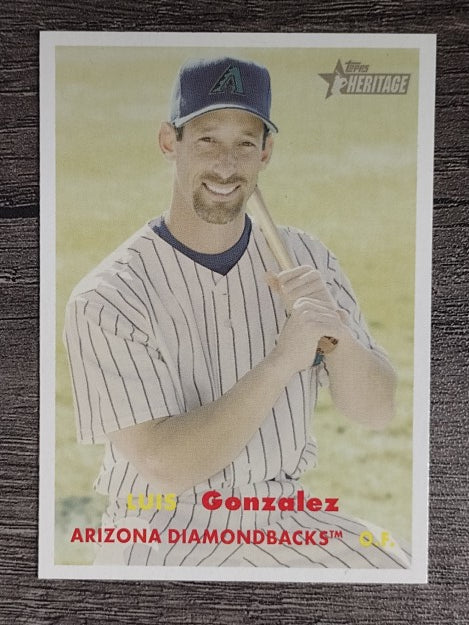 2006 Topps Heritage #181 Luis Gonzalez