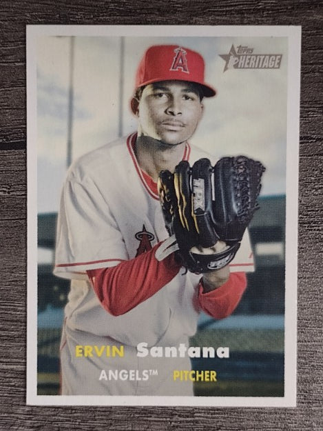 2006 Topps Heritage #452 Ervin Santana