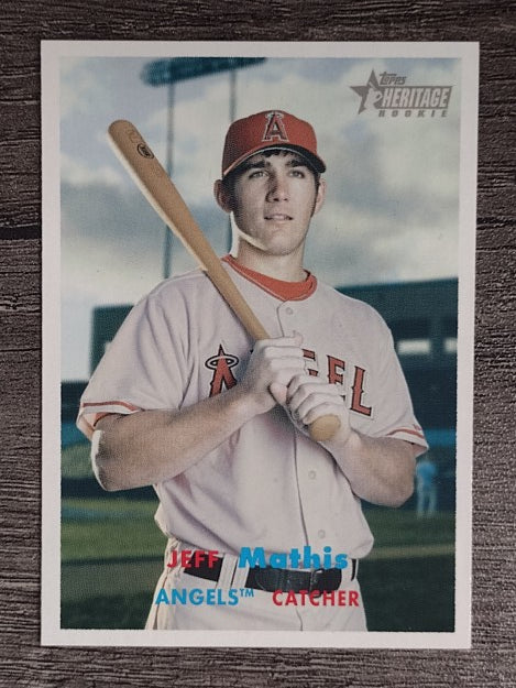 2006 Topps Heritage #62 Jeff Mathis