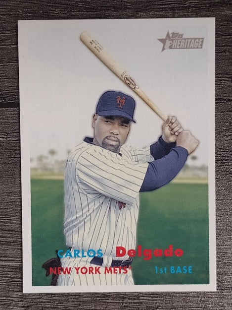 2006 Topps Heritage #36 Carlos Delgado