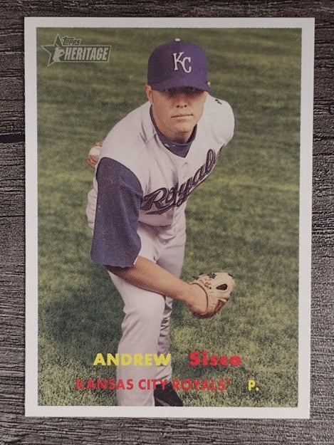 2006 Topps Heritage #447 Andrew Sisco