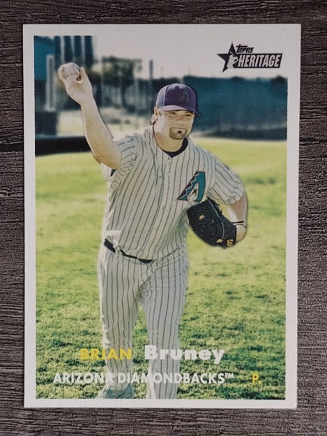 2006 Topps Heritage #420 Brian Bruney