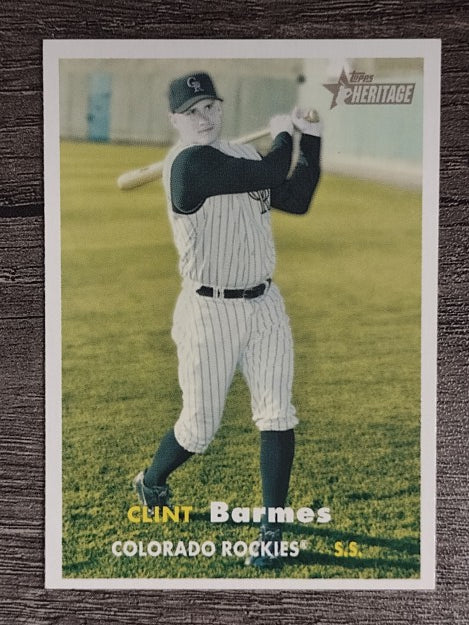 2006 Topps Heritage #446 Clint Barmes