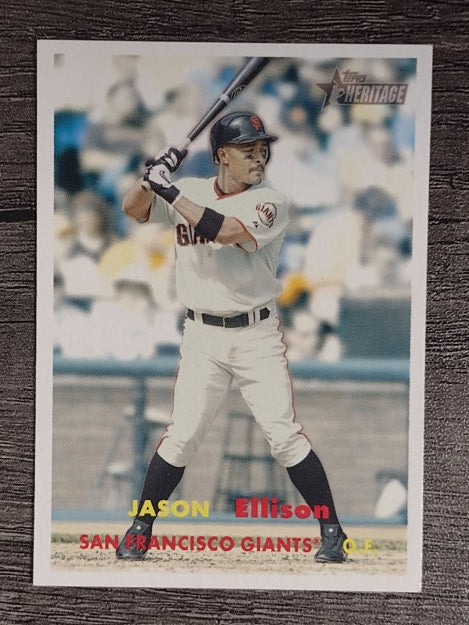 2006 Topps Heritage #428 Jason Ellison