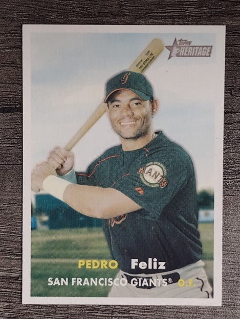 2006 Topps Heritage #262 Pedro Feliz