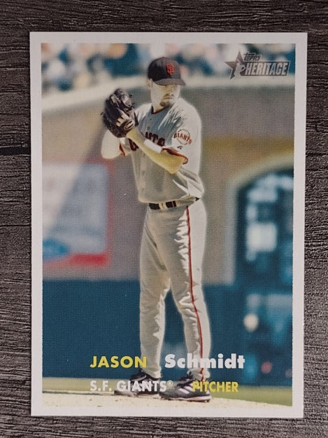 2006 Topps Heritage #231 Jason Schmidt