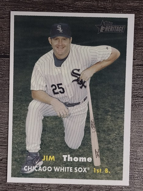 2006 Topps Heritage #129 Jim Thome