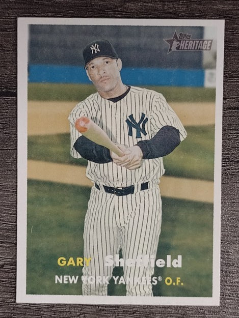 2006 Topps Heritage #11 Gary Sheffield