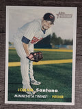 2006 Topps Heritage #367 Johan Santana