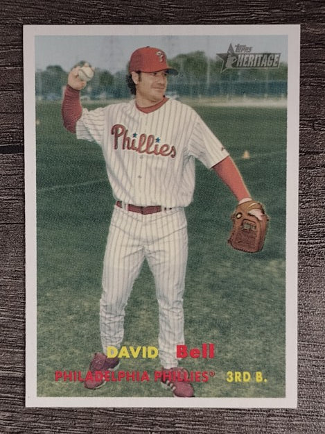 2006 Topps Heritage #166 David Bell