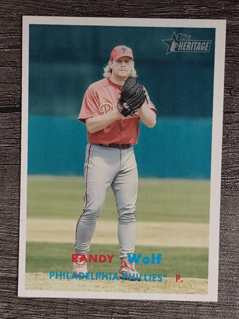2006 Topps Heritage #469 Randy Wolf