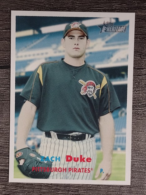 2006 Topps Heritage #474 Zach Duke