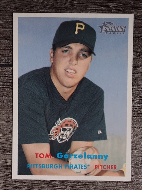 2006 Topps Heritage #217 Tom Gorzelanny