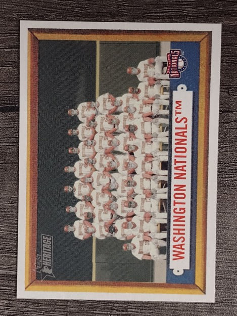 2006 Topps Heritage #270 Washington Nationals TC