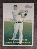 2006 Topps Heritage #68 Alex Gonzalez