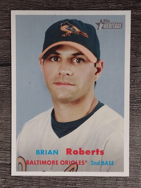 2006 Topps Heritage #190 Brian Roberts