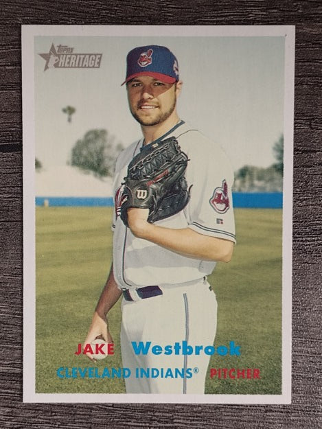 2006 Topps Heritage #455 Jake Westbrook