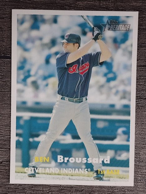 2006 Topps Heritage #72 Ben Broussard