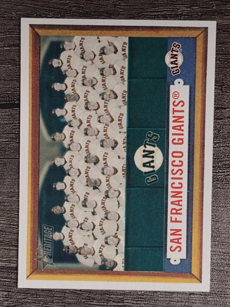 2006 Topps Heritage #317 San Francisco Giants TC