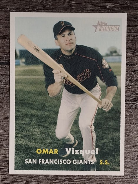 2006 Topps Heritage #398 Omar Vizquel