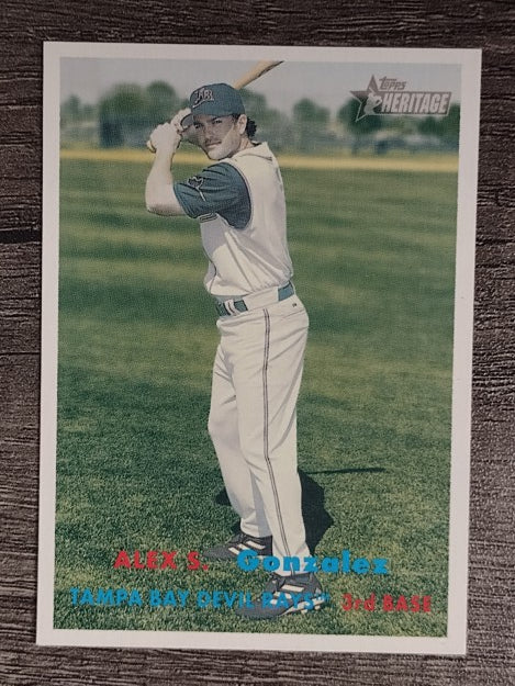 2006 Topps Heritage #75 Alex S. Gonzalez