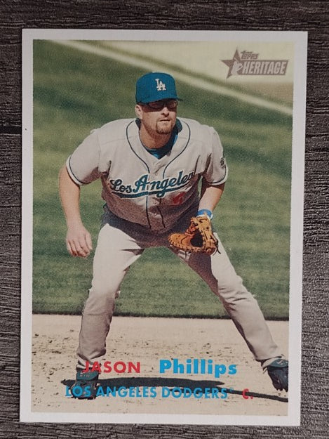 2006 Topps Heritage #230 Jason Phillips