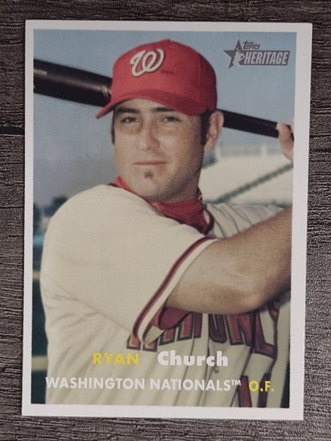 2006 Topps Heritage #195 Ryan Church