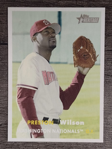 2006 Topps Heritage #136 Preston Wilson