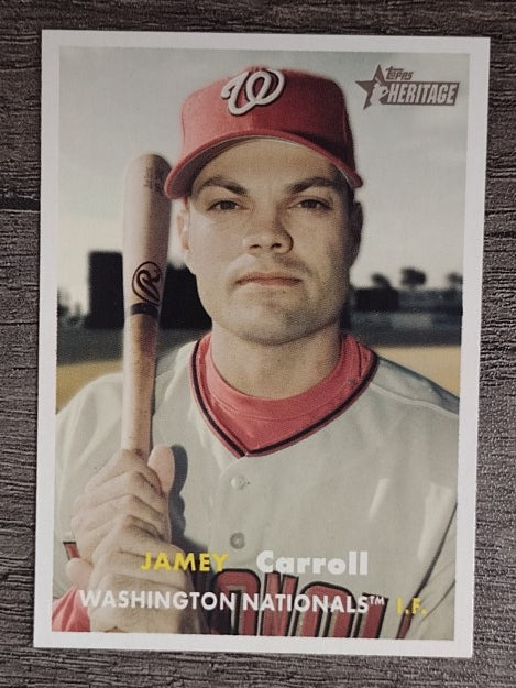 2006 Topps Heritage #479 Jamey Carroll