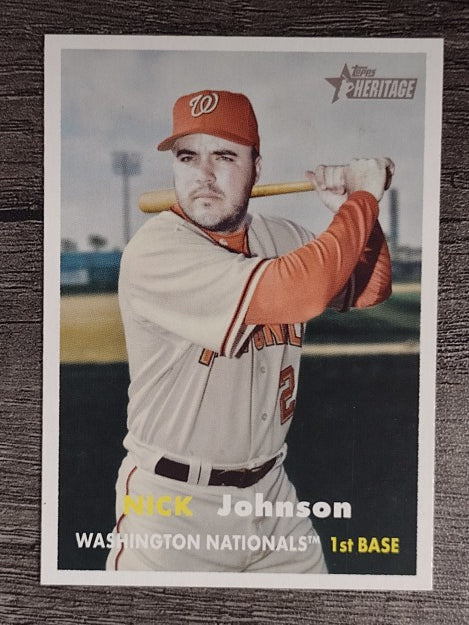 2006 Topps Heritage #188 Nick Johnson
