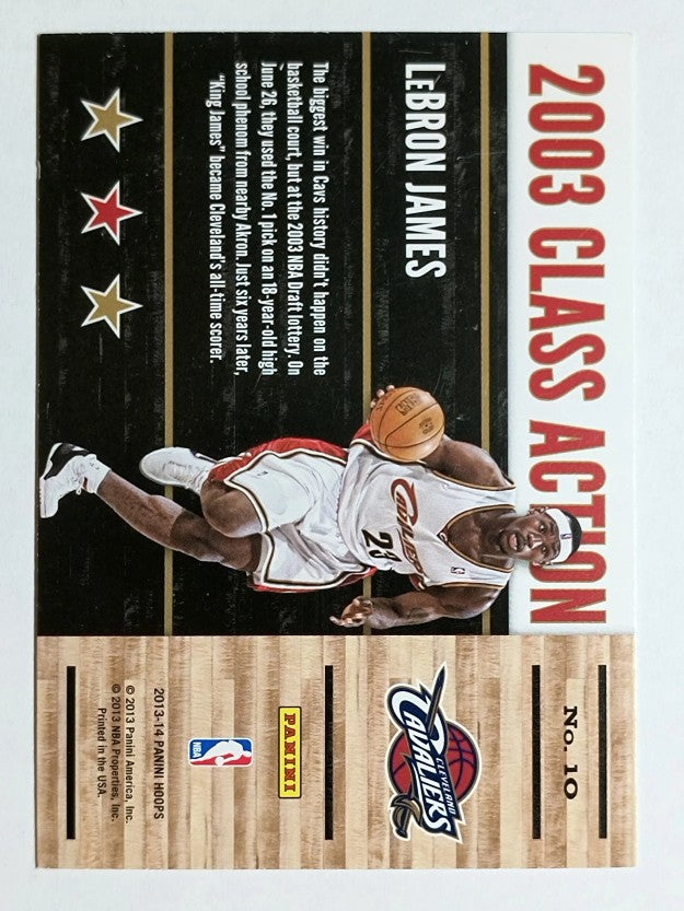 2013-14 Hoops Class Action #10 LeBron James