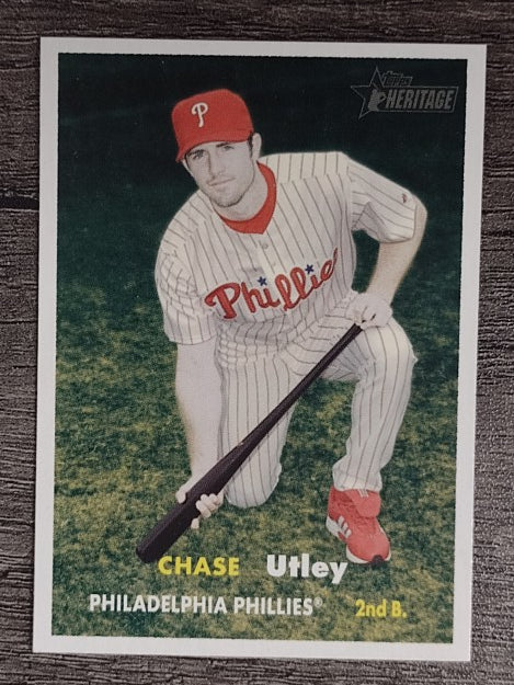 2006 Topps Heritage #211 Chase Utley