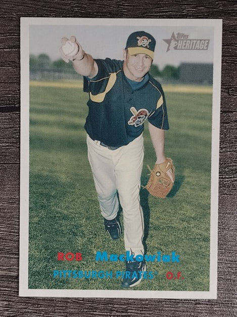 2006 Topps Heritage #406 Rob Mackowiak