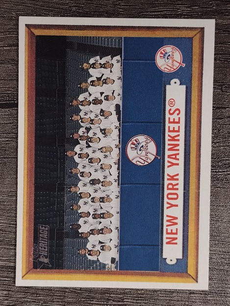 2006 Topps Heritage #97 New York Yankees TC