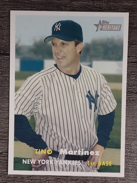 2006 Topps Heritage #199 Tino Martinez