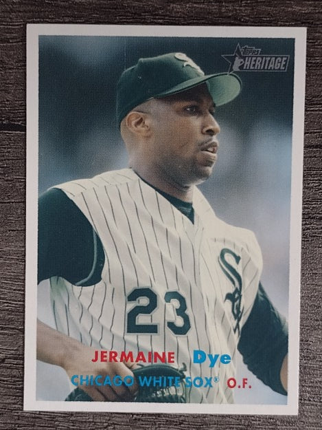 2006 Topps Heritage #257 Jermaine Dye