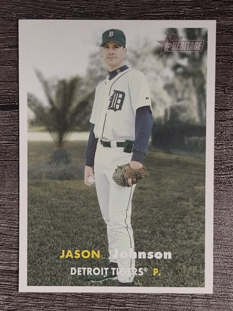 2006 Topps Heritage #456 Jason Johnson