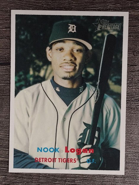 2006 Topps Heritage #413 Nook Logan