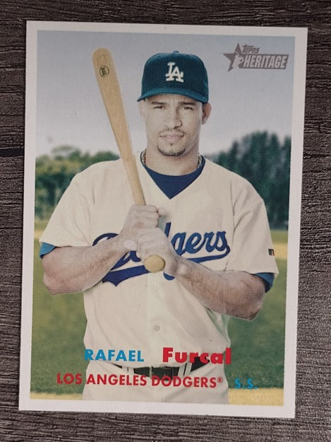 2006 Topps Heritage #4 Rafael Furcal