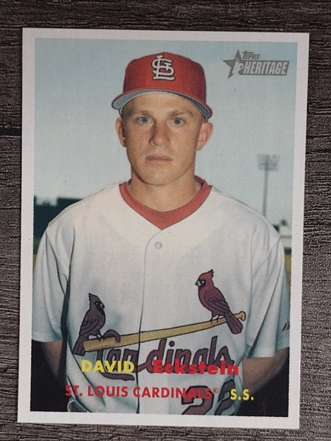 2006 Topps Heritage #209 David Eckstein