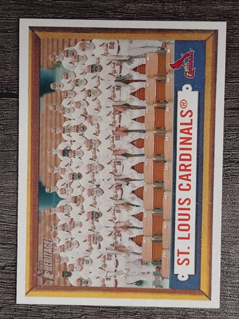 2006 Topps Heritage #243 St. Louis Cardinals TC