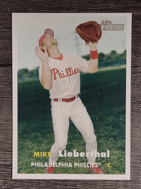 2006 Topps Heritage #93 Mike Lieberthal