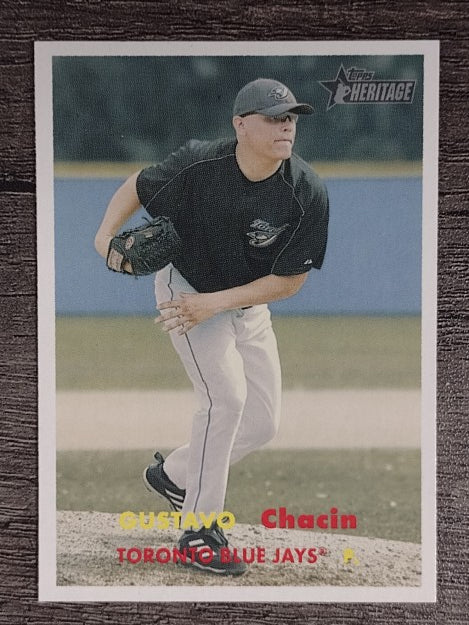 2006 Topps Heritage #256 Gustavo Chacin