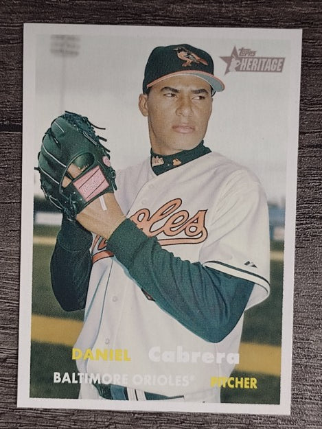 2006 Topps Heritage #39 Daniel Cabrera