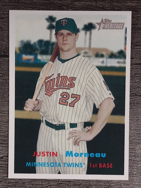 2006 Topps Heritage #202 Justin Morneau