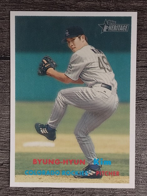 2006 Topps Heritage #113 Byung-Hyun Kim
