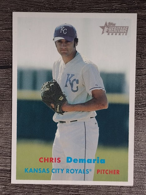 2006 Topps Heritage #422 Chris Demaria RC