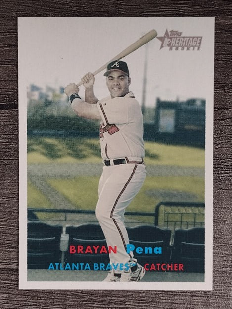 2006 Topps Heritage #225 Brayan Pena